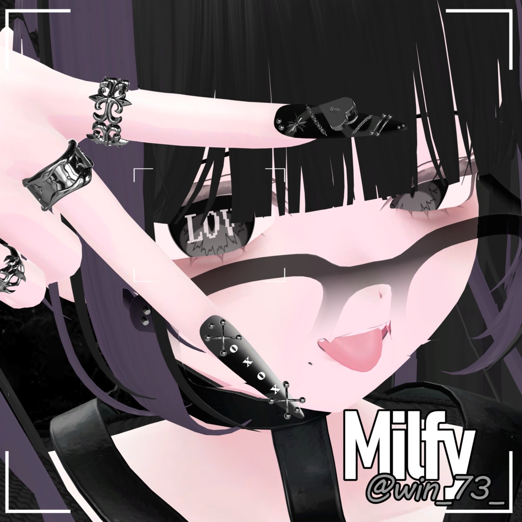 【13アバター対応】EYE texture 『Status Eye』