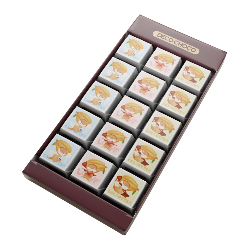 CACAOTTER印のチョコレート