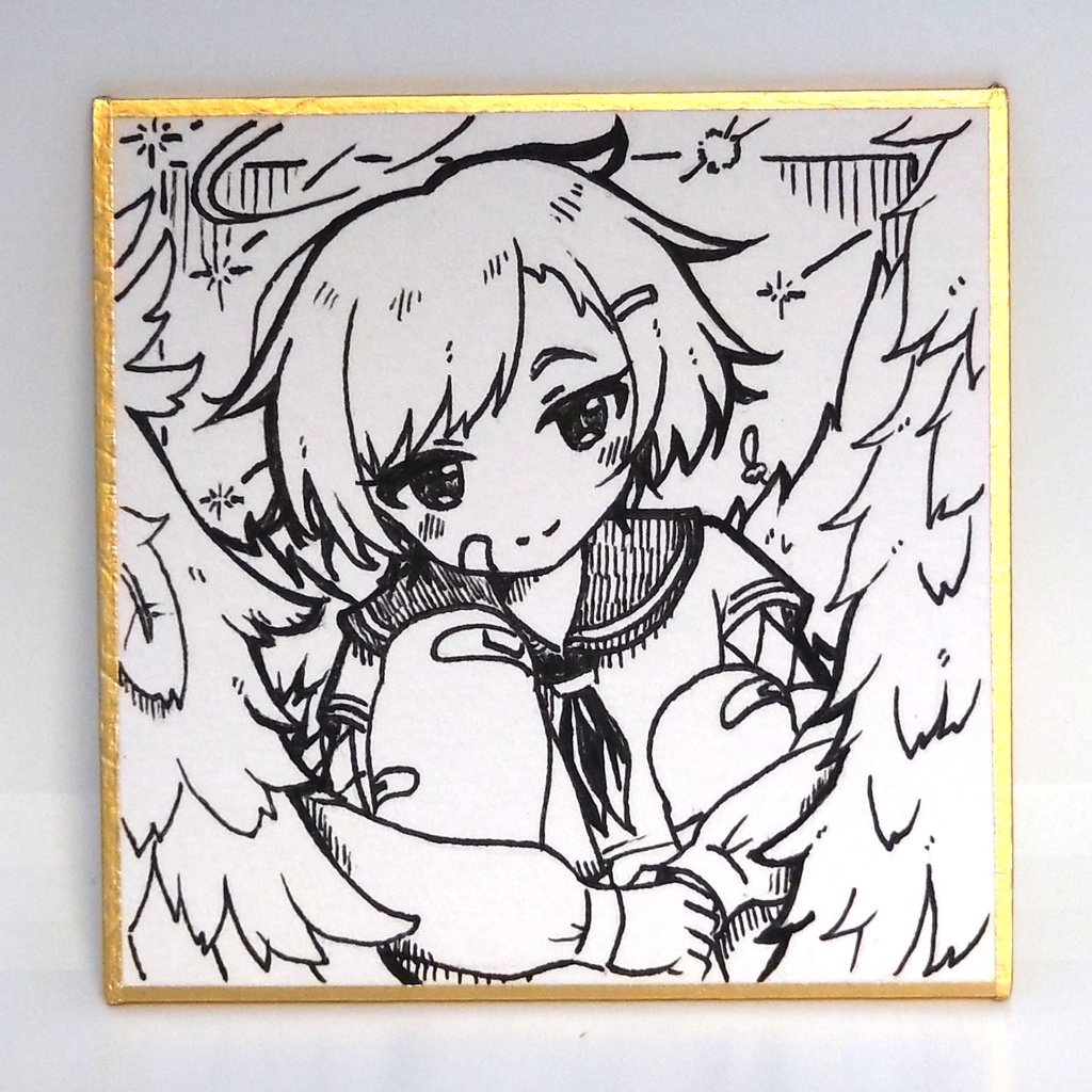 豆色紙 元気っ子天使くん