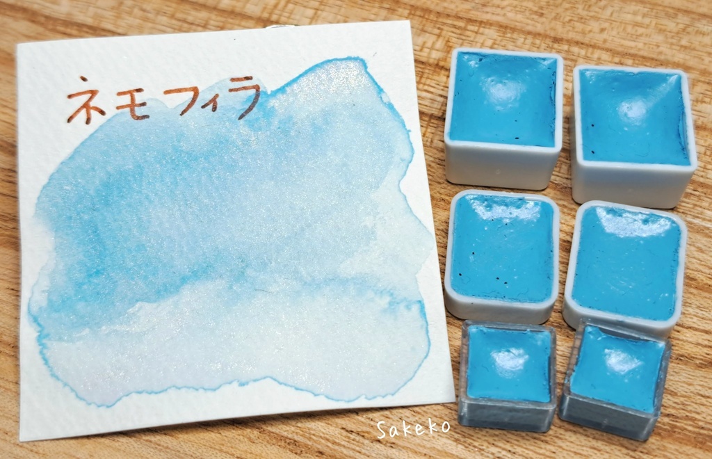 過去色詰め合わせミニBOX【ハンドメイド絵の具】