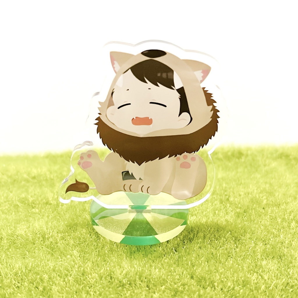 アニマルアクスタ(甘ワン、さくコッコ、みよにゃん、きりん本、たぬ切)