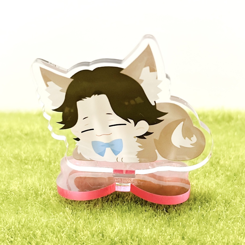 アニマルアクスタ(甘ワン、さくコッコ、みよにゃん、きりん本、たぬ切)