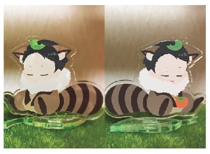 アニマルアクスタ(甘ワン、さくコッコ、みよにゃん、きりん本、たぬ切)