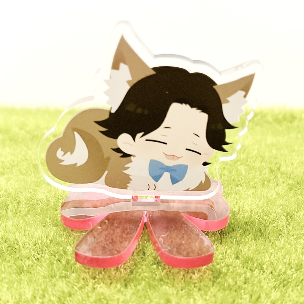 アニマルアクスタ(甘ワン、さくコッコ、みよにゃん、きりん本、たぬ切)