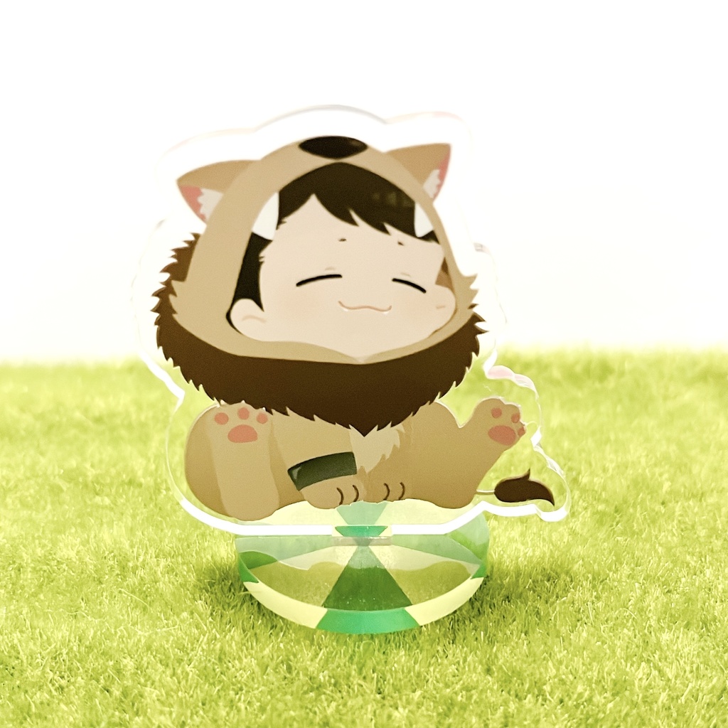 アニマルアクスタ(甘ワン、さくコッコ、みよにゃん、きりん本、たぬ切)