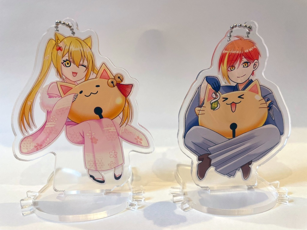 お正月アクリルキーホルダー&スタンド