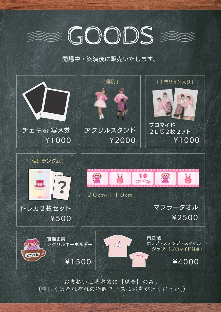 【事後通販】アクリルスタンド 南波碧10周年ver.