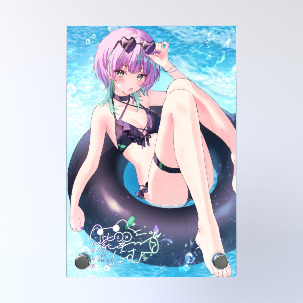 水着アクリルフォトパネル【サイン入り】