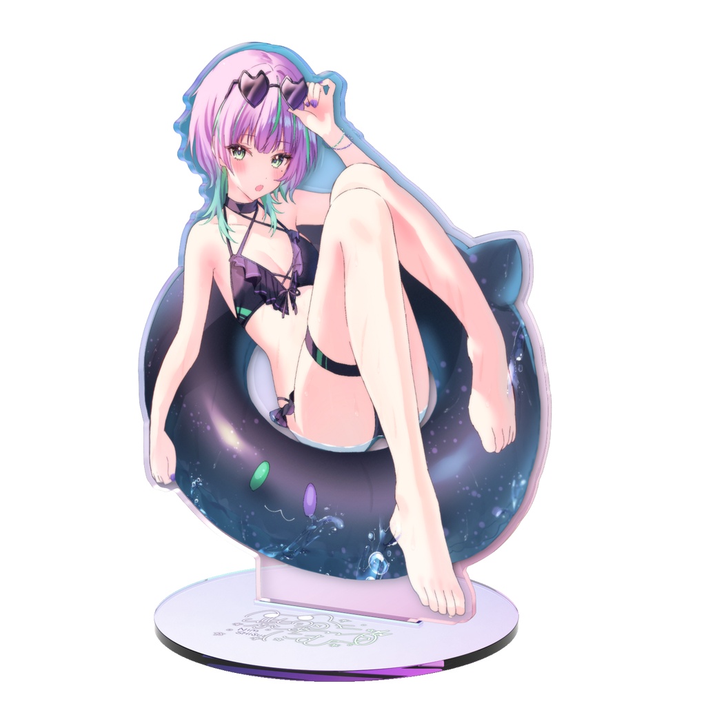 高すぎるけどかわいい水着オーロラアクスタ【サイン入り】