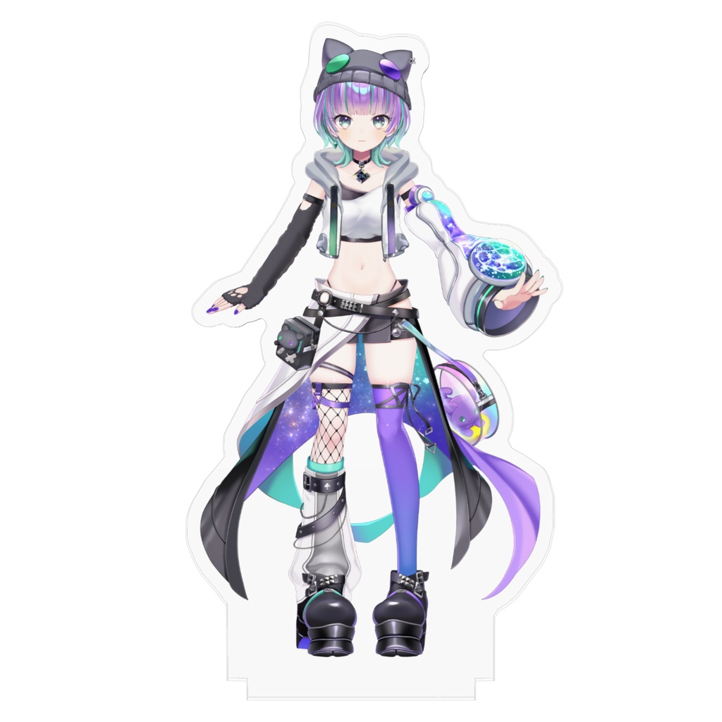 紫翠にむ 全身アクスタ【Live2Dモデル公開記念】