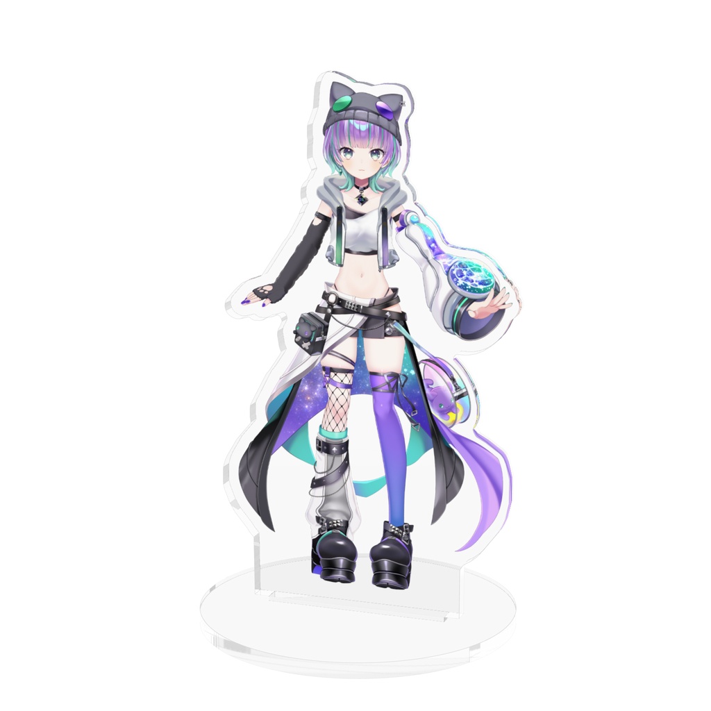 紫翠にむ 全身アクスタ【Live2Dモデル公開記念】