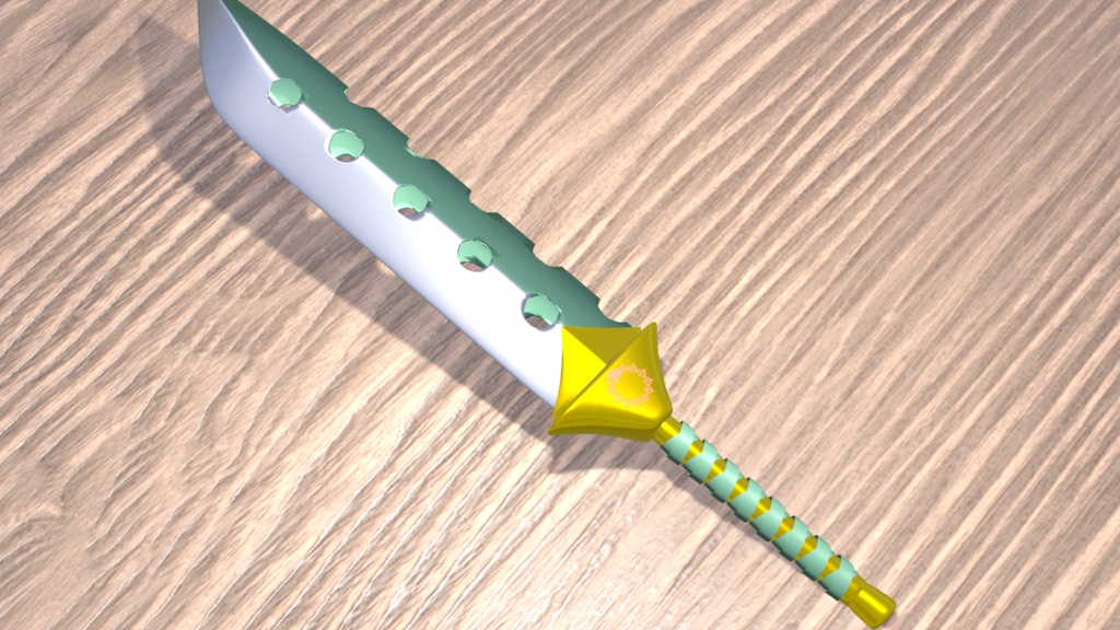 [無料] ロストヴェイン 3Dモデル [七つの大罪]