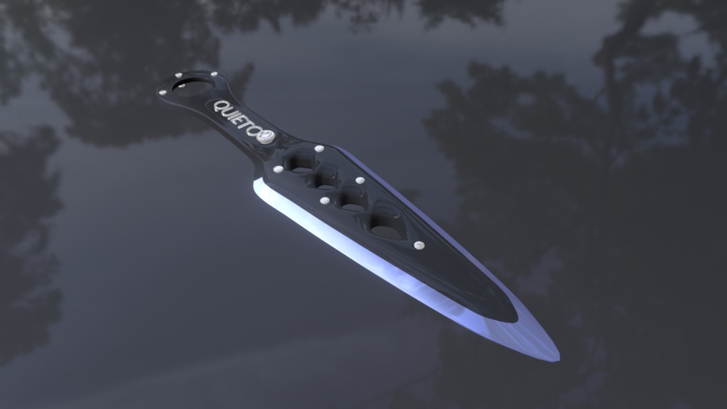 [無料] クナイ 3Dモデル [APEX]