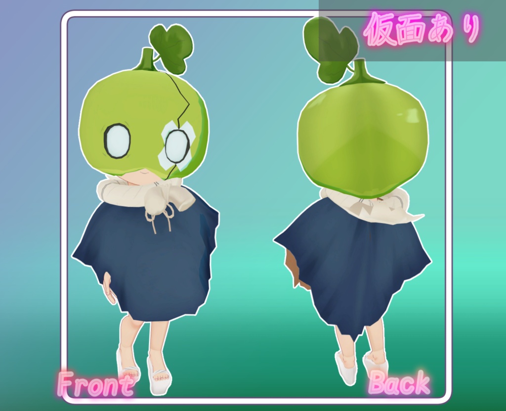 スイカ 3Dモデル