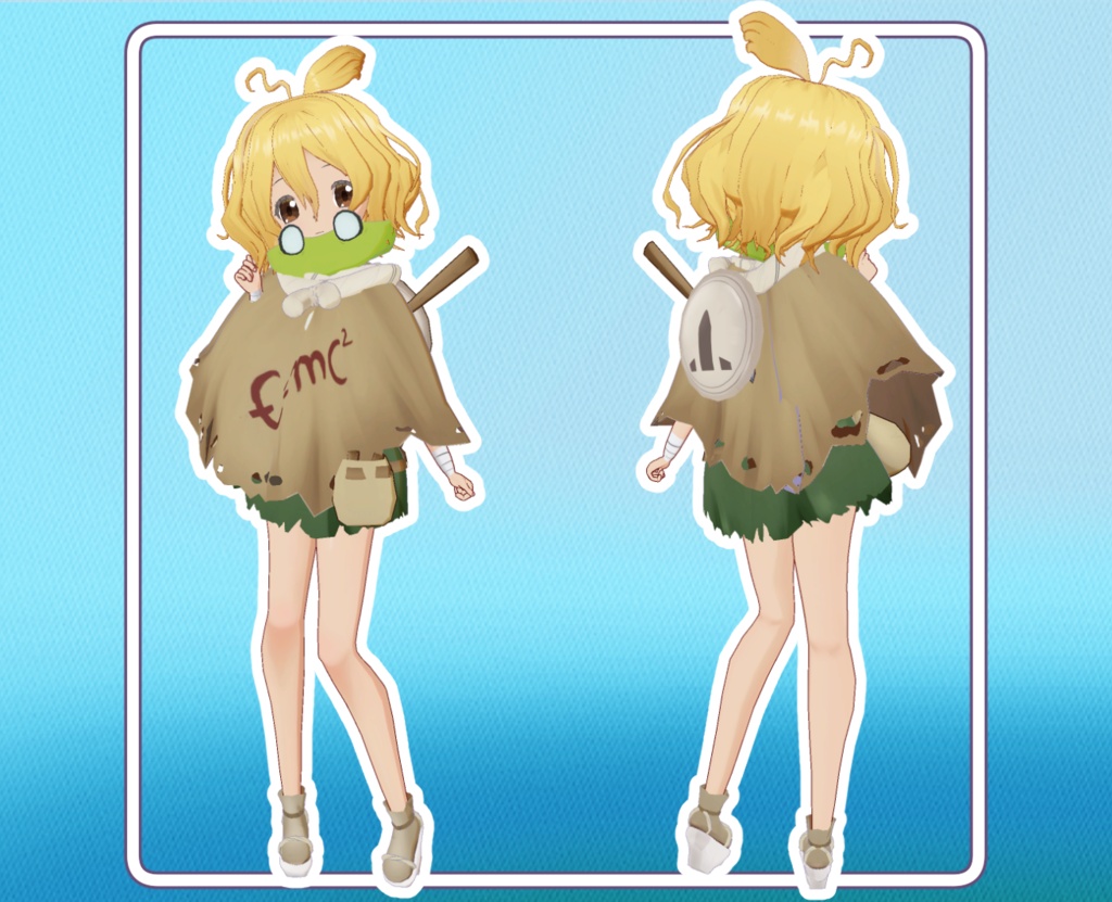 スイカ(7年後) 3Dモデル