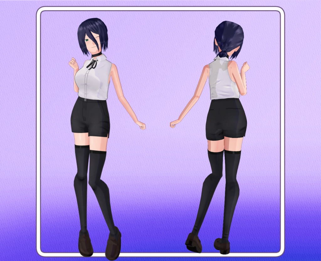 レゼ 3Dモデル