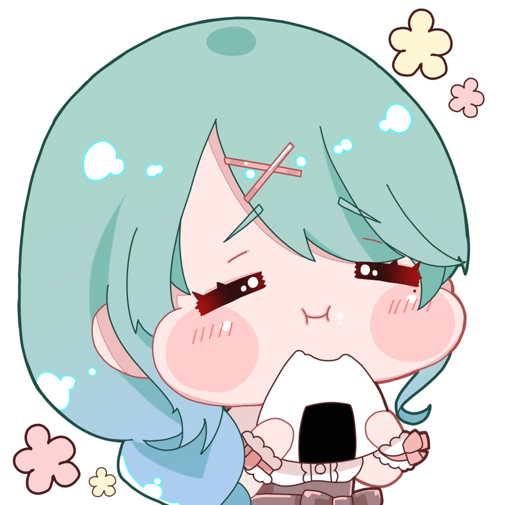 もぐもぐステッカー