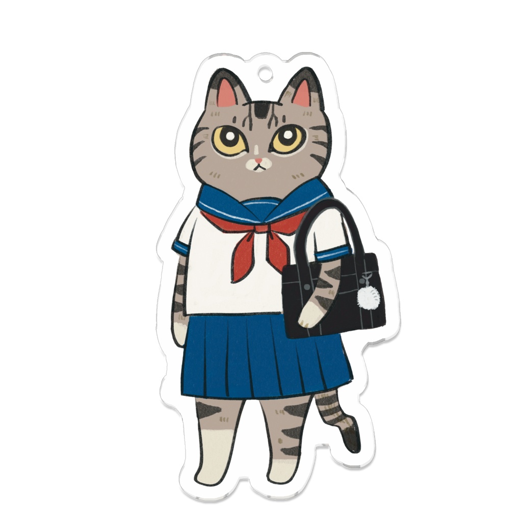 セーラー服猫