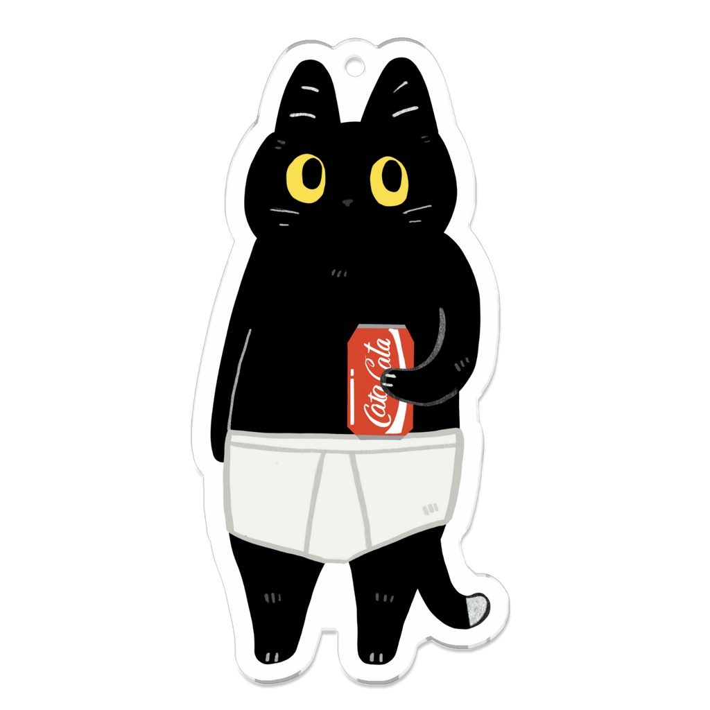 コーラと黒猫