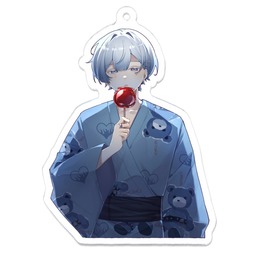 倫理アクリルキーホルダー<浴衣>