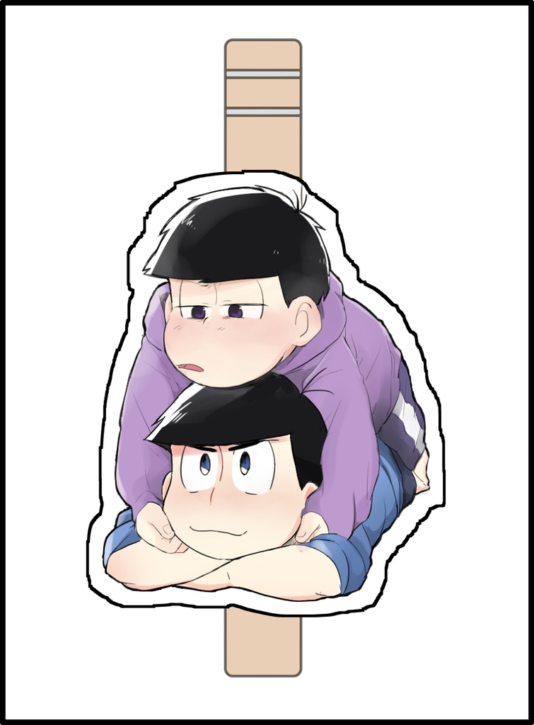 一カラぎゅぎゅっとウッドクリップ