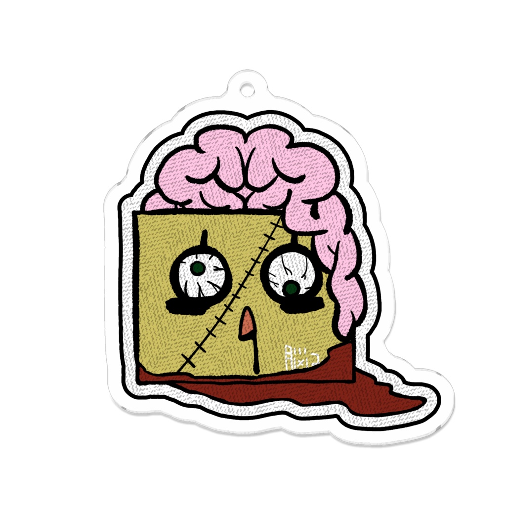 脳ダンボール君アクリルキーホルダー