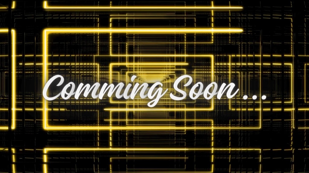 【配信者向け・動く素材】ネオンな配信待機画面【クールな動画素材】