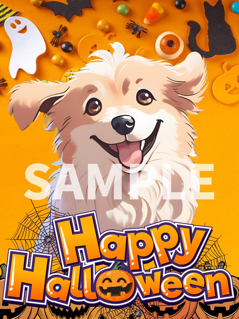 【背景素材】ハロウィンサムネイル用背景セット(縦+横5点セット)【V素材】【サムネイル素材】