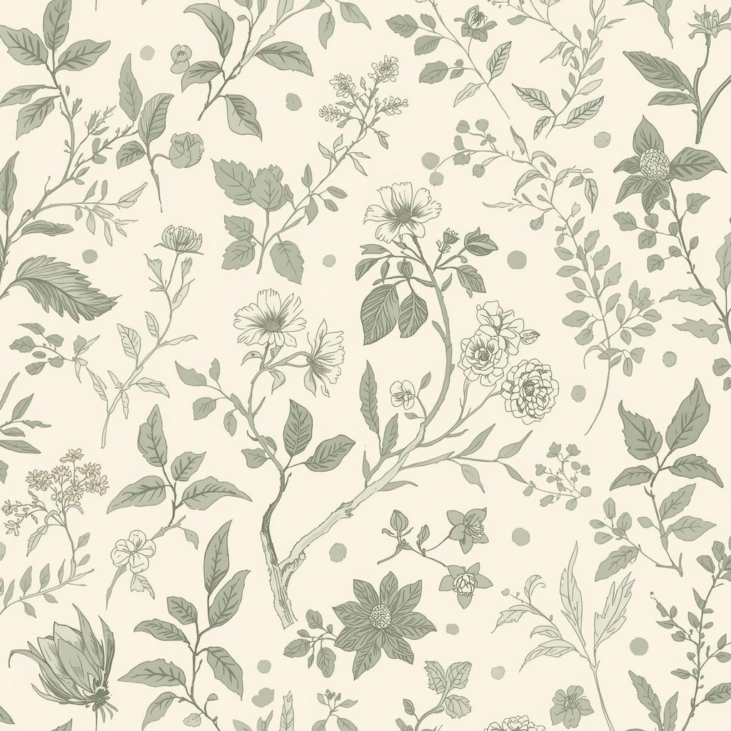 トワルドジュイ ヴィンテージ風 4枚セット