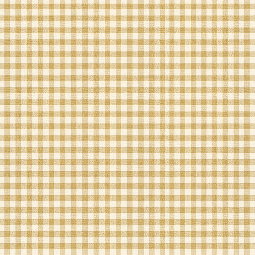 ギンガムチェック イエロー系 8枚セット