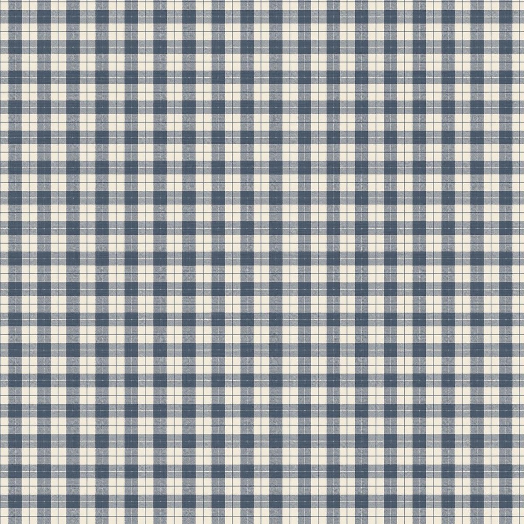 ギンガムチェック ネイビー系 4枚セット