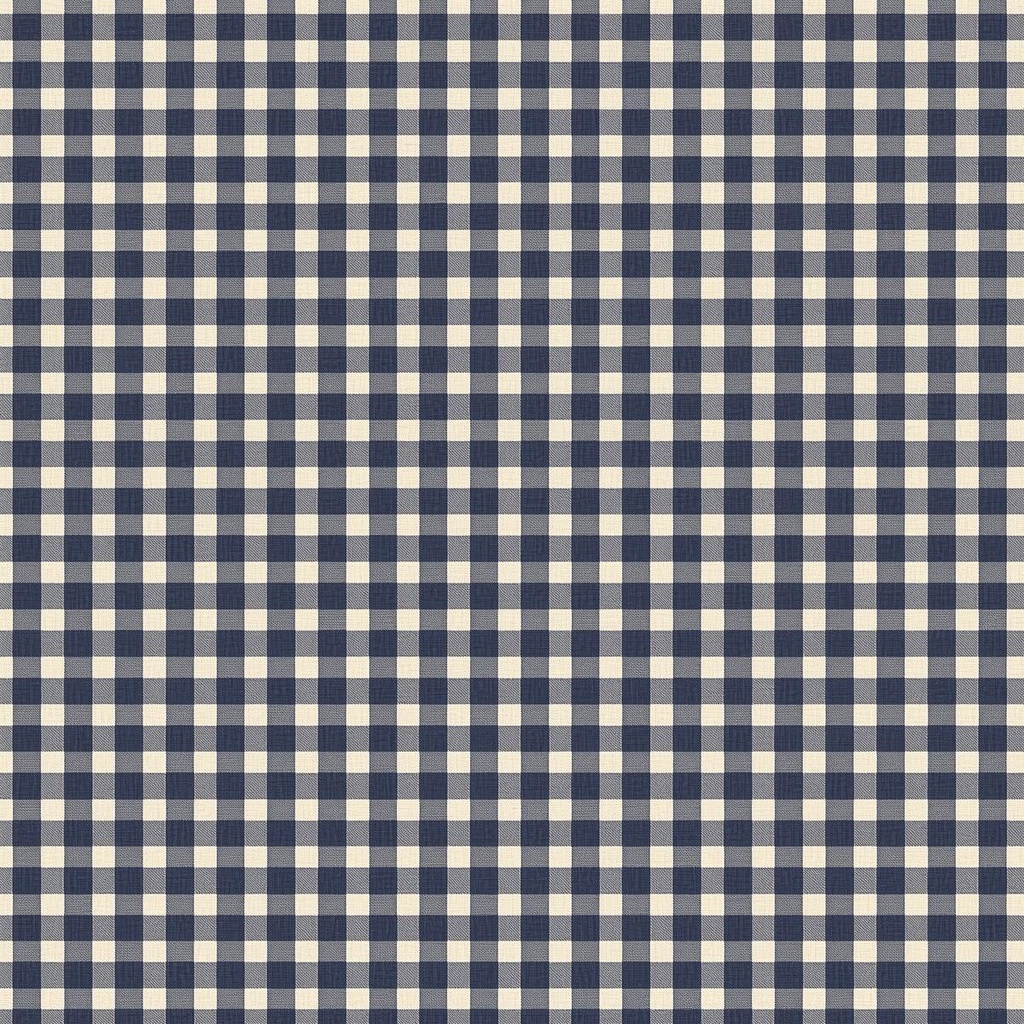 ギンガムチェック ネイビー系 4枚セット