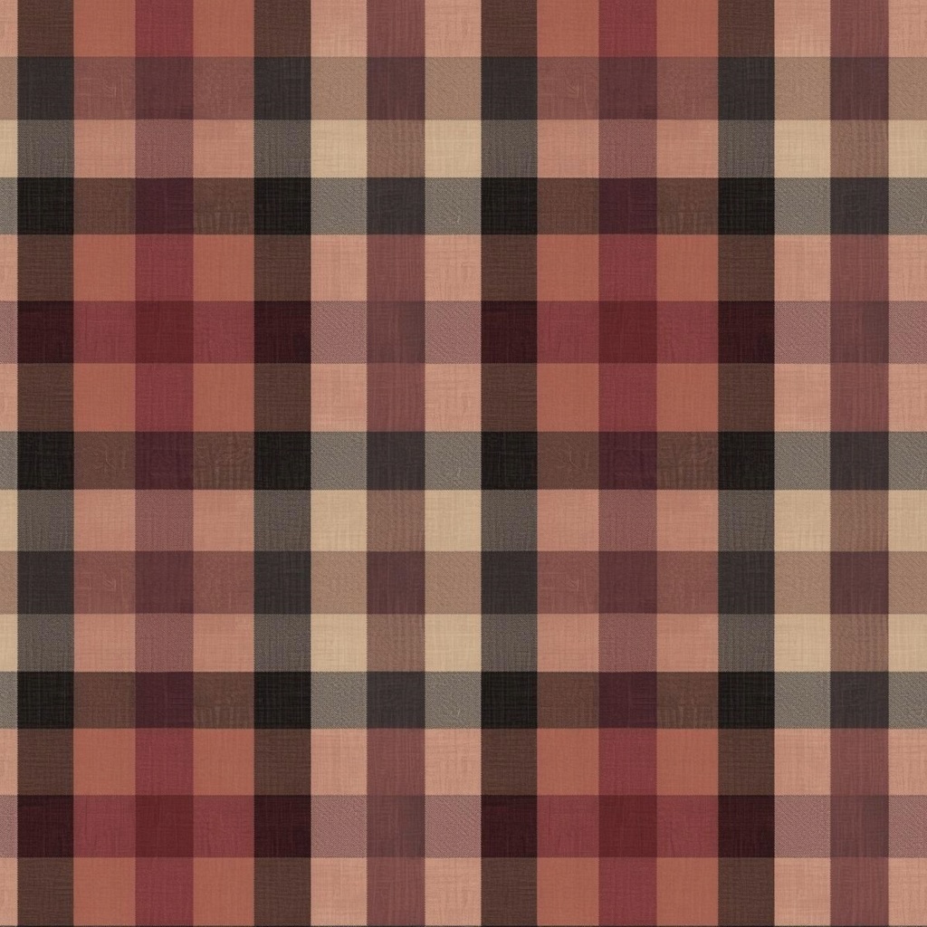 ボルドーギンガム デジタルペーパー 4枚セット
