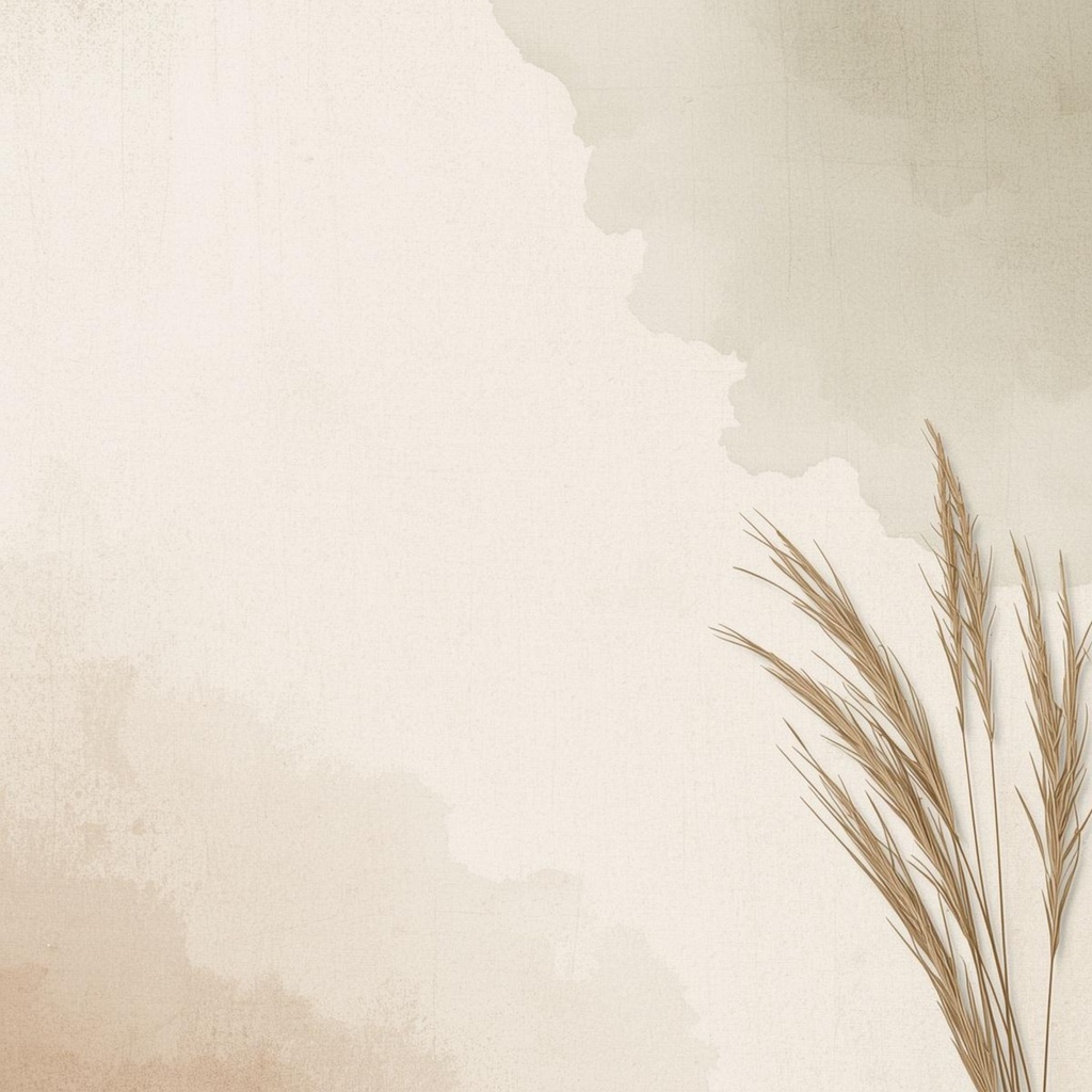 【hakulis】ナチュラルボタニカル デジタルペーパー 9枚セット|パンパスグラス×水彩テクスチャ|PNG