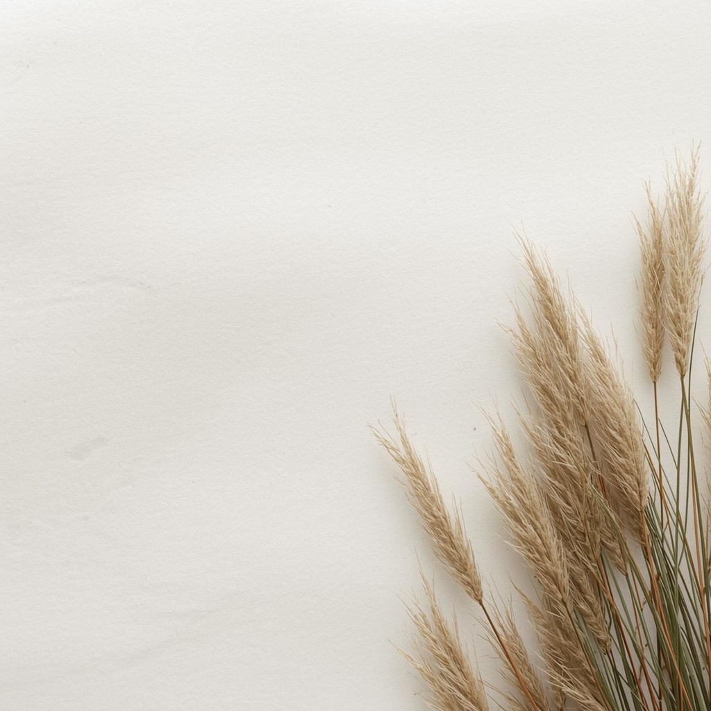 【hakulis】ナチュラルボタニカル デジタルペーパー 9枚セット|パンパスグラス×水彩テクスチャ|PNG