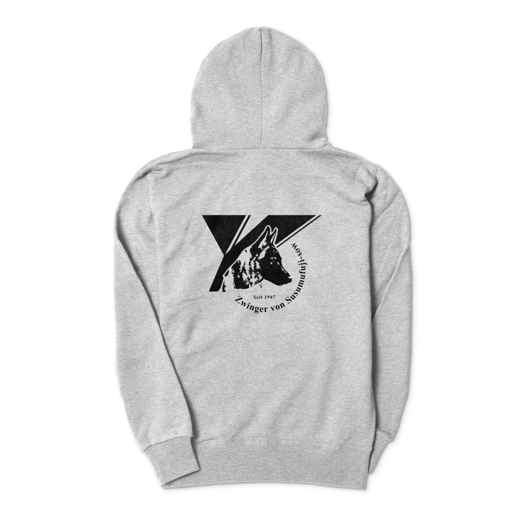 Susumufuji-sow Basic Hoodie (Grey)