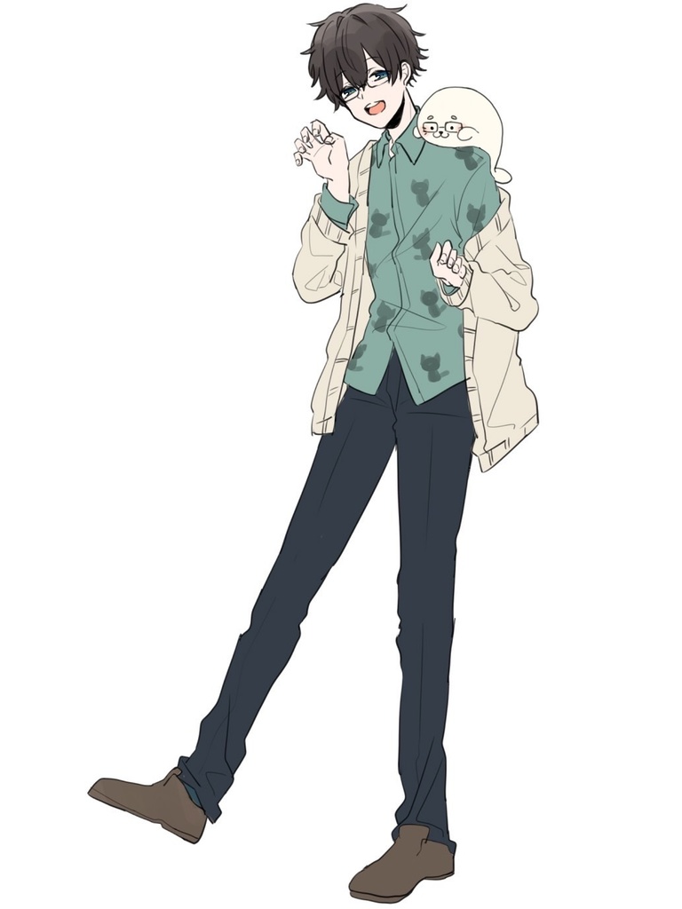 しろたのアクリルスタンド