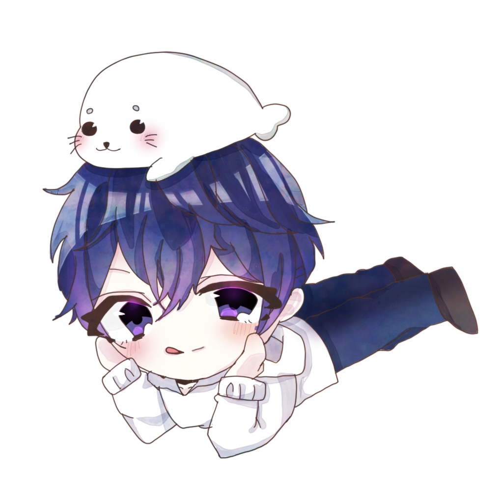 しろたのアクリルキーホルダーそのいち！