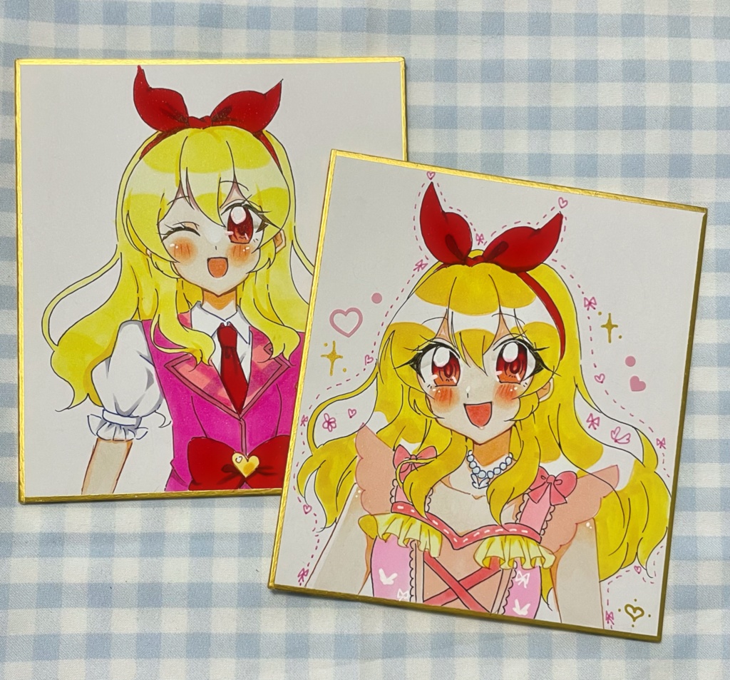 星宮いちご 色紙セット(小)