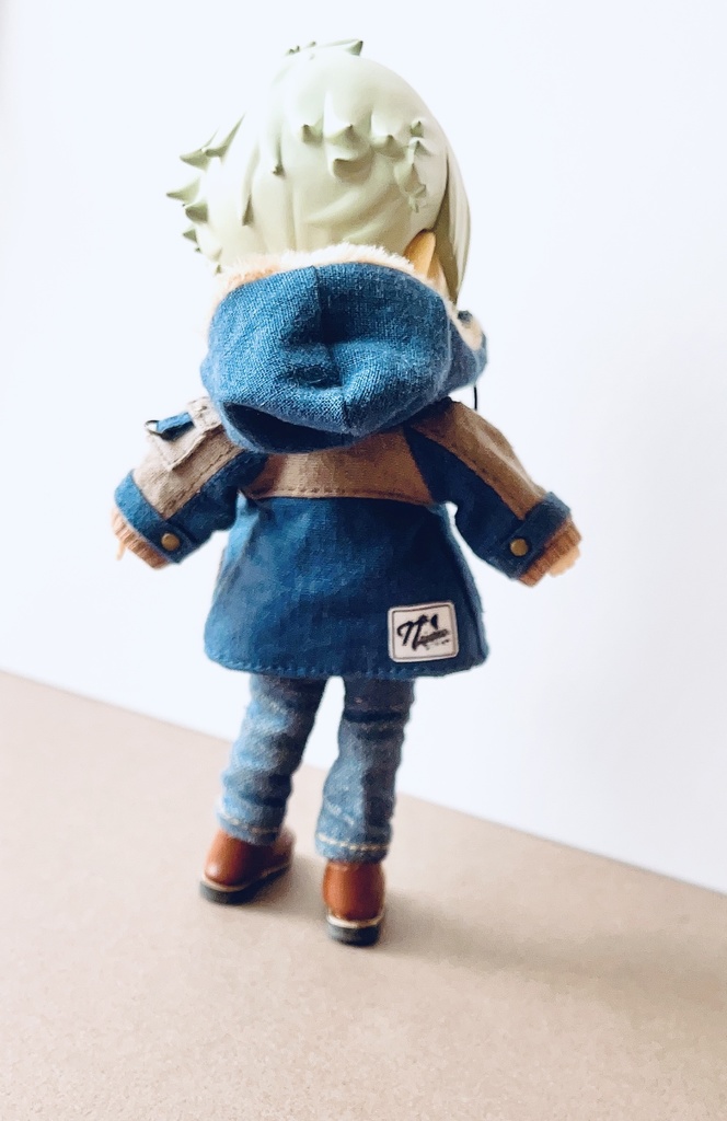 裏ボアジップアップジャケット