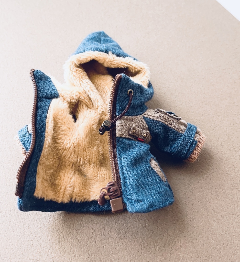 裏ボアジップアップジャケット