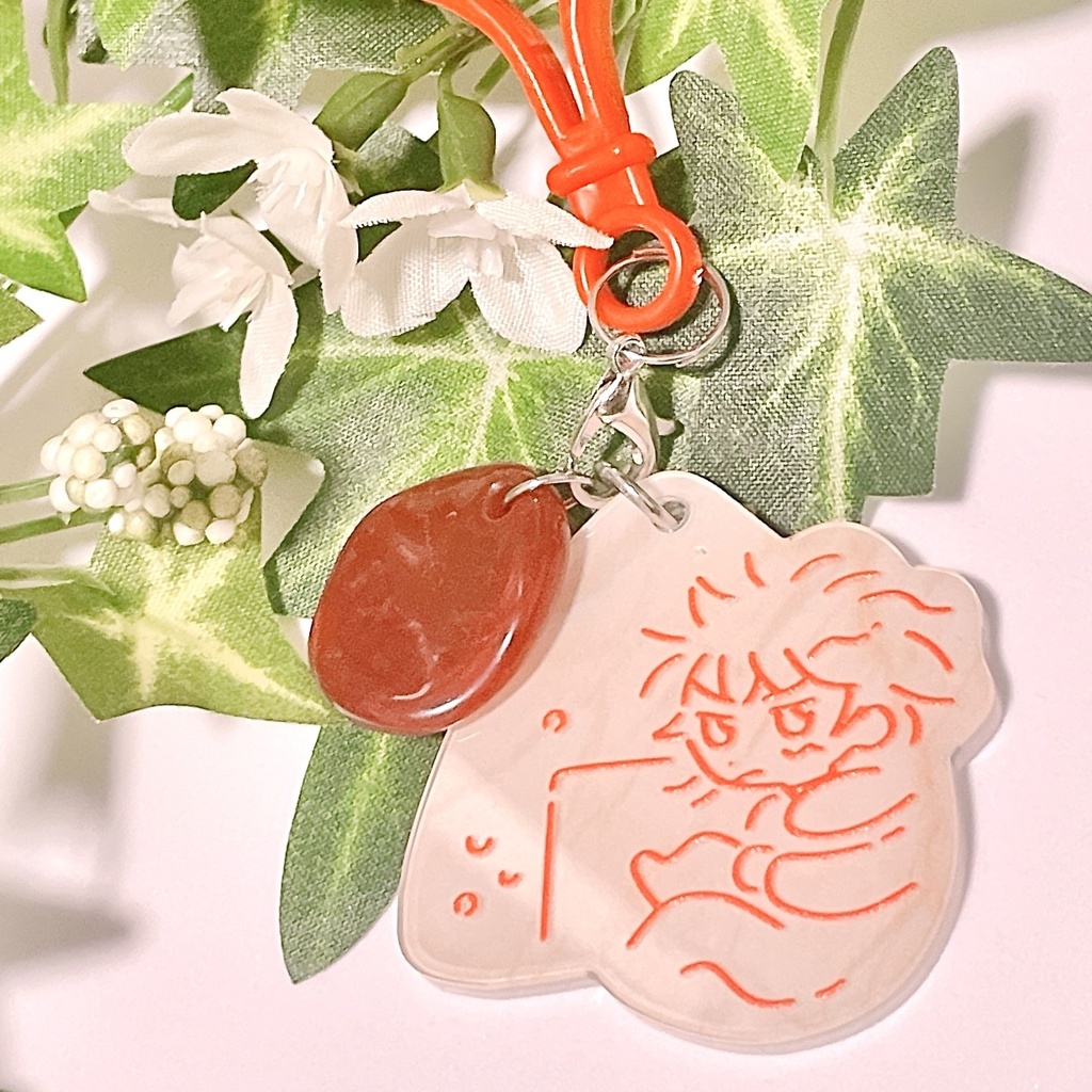 肥前忠広にぎり飯(梅)アクキー