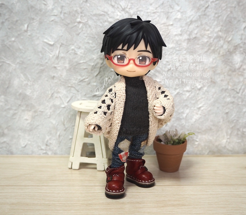 ドルマンカーディガン