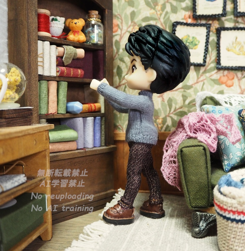 ハイネックセーター