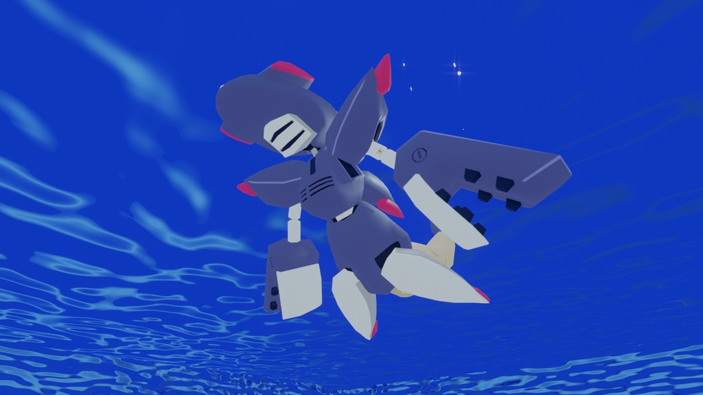 ユイチイタン3Dモデル（フリー配布）