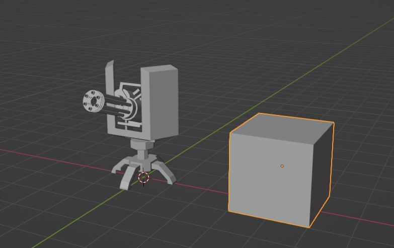 【無料】セントリーガン3Dモデル