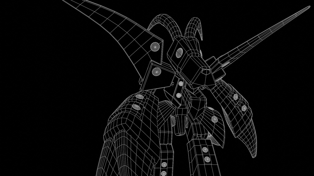 メダロット3Dモデル ブラックメイル(フリー配布)