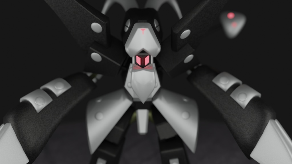メダロット3Dモデル ブラックメイル（フリー配布）