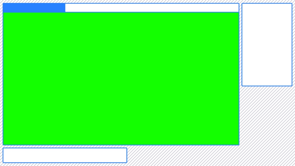 配信レイアウト:シンプル(無料)