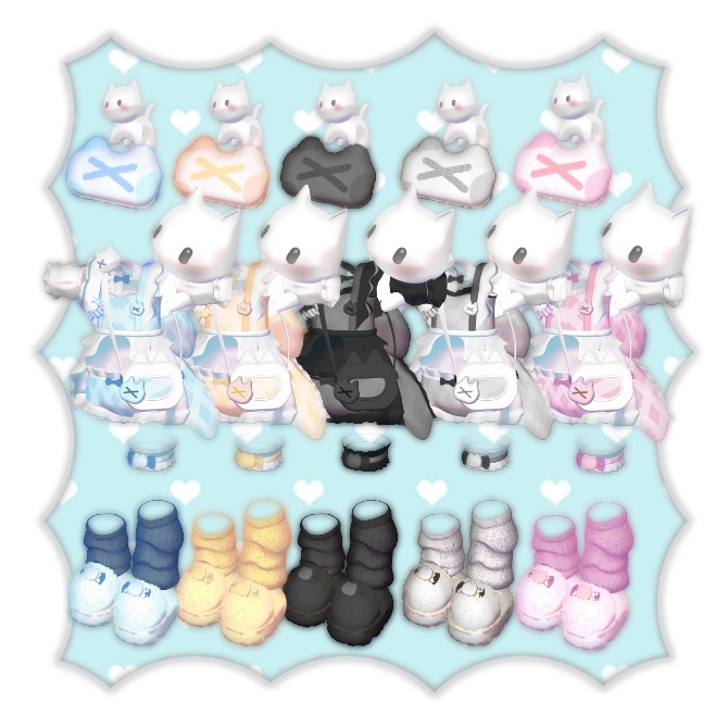 【VRC】♡SugarBabyDoll♡キプフェル/まめふれんず♡